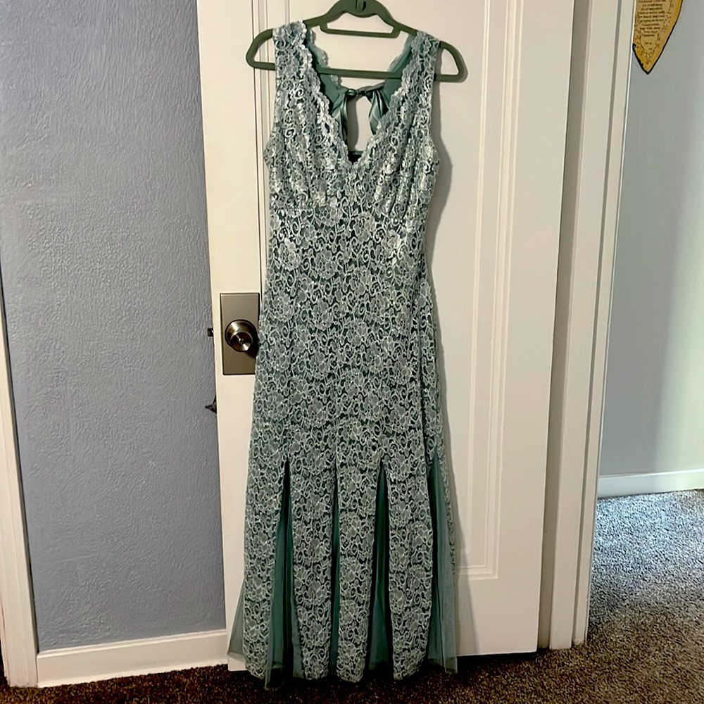 Lovely Grace - Lace and Sequin Gown